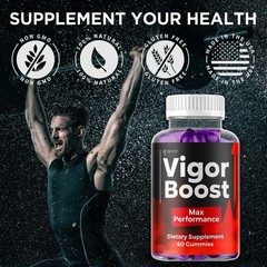 (2 Pack) Vigor Boost Gummys Advanced Male Support Formula VigorBoost 120 Gummies
