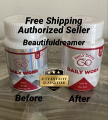 2 Bottles *** Daily Work Pills *** Brand New and Sealed *** by Daily Dous