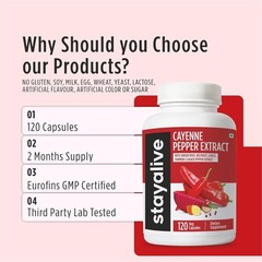 Cayenne Pepper Capsules, 6-in-1 Capsicum Blend W/ginger, Garlic, Turmeric, Beet