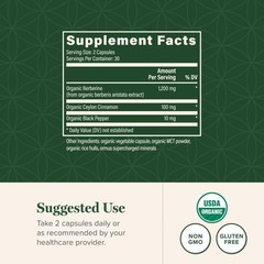 Global Healing Center Organic Berberine Berberina with Ceylon Cinnamon & Bla…