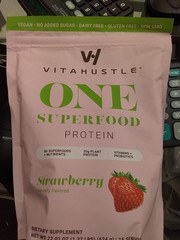 VitaHustle ONE Meal Replacement Shake – Strawberry 22.01 OZ 625G – 15 Servings