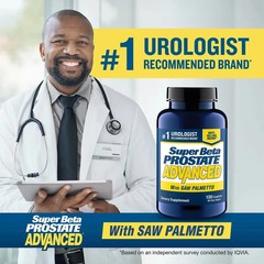 Super Beta Prostate Advanced with Saw Palmetto 120 Capsules_Free Shipping