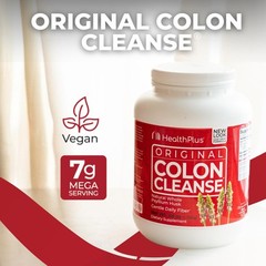 Health Plus Original Colon Cleanse Psyllium Husk Powder, 48oz