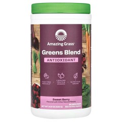 2 X Amazing Grass, Greens Blend, Antioxidant, Sweet Berry, 14.8 oz (420 g)