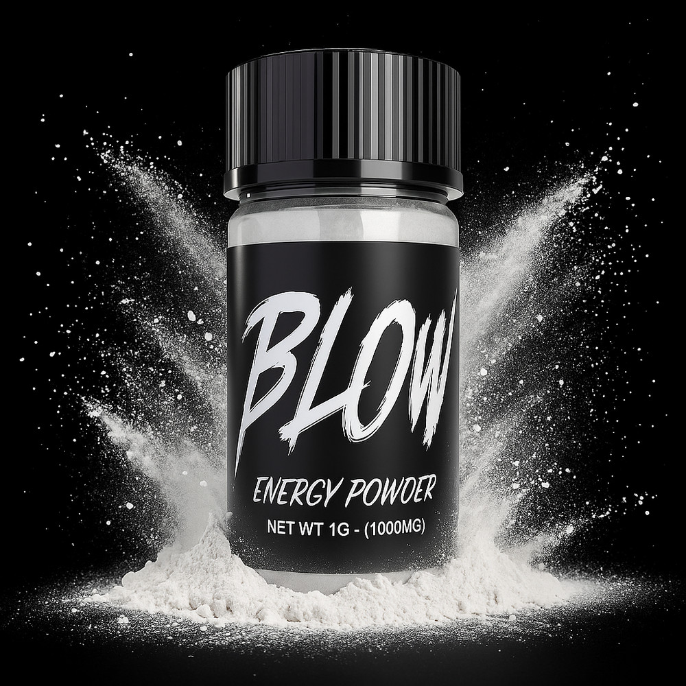 Blow Energy Powder – 400MG Caffeine – Instant Energy Pre Workout – Fast Shipping