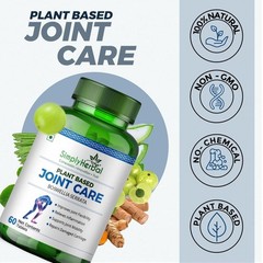 S.imply Herbal Plant Joint Care Support Tablets 60 Count