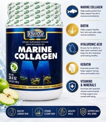 Marine Collagen Peptides Hydrolyzed for Skin Hair Nails Joint Support 2.42 LB