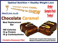CHOCOLATE CARAMEL BAR | 2 Boxes | SIMILAR TO Optifast® 800