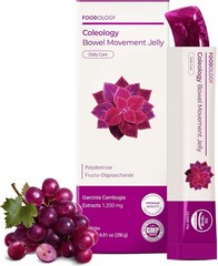 3PCS FOODOLOGY Coleology Bowel Movement (Grape & Prune) 10 Sticks NEW