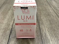 Beauty Vault LUMI 24H Glutathione Capsules, 60 Capsules (US Seller)