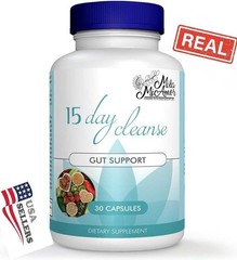15 Day Gut Cleanse- Gut & Colon Assistance 30 Capsules Dietary Supplement NEW
