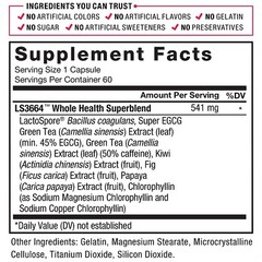 Force Factor ProbioSlim Probiotic Supplement Weight Loss – Unisex (120 Capsules)