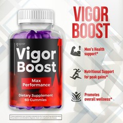 (2 Pack) Vigor Boost Gummys Advanced Male Support Formula VigorBoost 120 Gummies