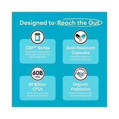 Physician’s CHOICE Probiotics 60 Billion CFU – 10 Strains + Organic Prebiotics