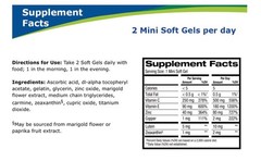 Preservision AREDS 2 210 Count Eye Vitamin Mini Soft Gels Antioxidant Supplement
