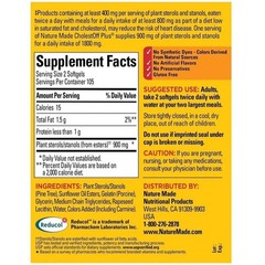 Nature Made CholestOff Plus 900mg 210 Softgels Exp 03/2027 New Sealed