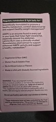 ????authentic Lemme Burn Metabolism and Belly Fat Burner Capsules For Adult -60ct