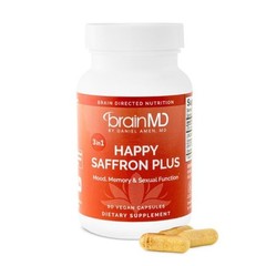 NEW LUXRY Happy Saffron Plus by BrainMD,Positive Mood & Emotional Wellness
