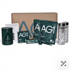 AG1 Athletic Greens Complete Kit (2) AG1 Pouch (5) AG1 Travel Packs NEW *READ*