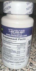 Rested Legs – Easy to Swallow Capsules (60 Capsules). Exp 08/26