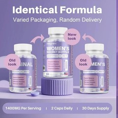 LUXRY NEW Women’S Secret Bottle-60 Tablets -Healthcare Kacip Fatimah 1kMG