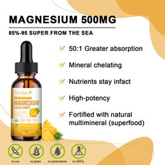 Potassium Magnesium Supplement Liquid – High Absorption Calm Magnesium Complex
