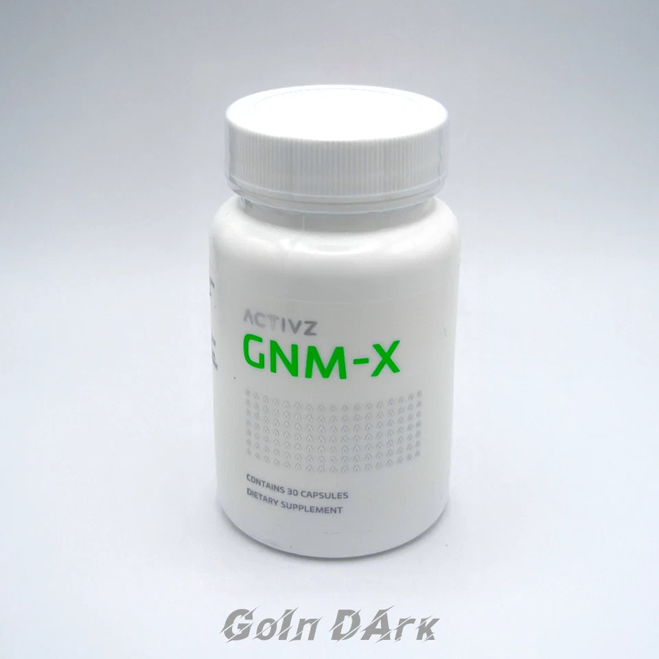 NEW ACTIVZ GNM-X Nrf2 Activator for Genetic Cellular Defense 30 Cap NEW LOGO