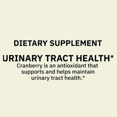 Spring Valley Adult Gummy Cranberry Dietary Supplement 500 mg 60 Gummy
