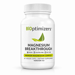 2 Pack BiOptimizers Magnesium Breakthrough 60 Capsules 7 Forms High Absorption