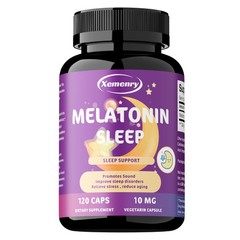 Melatonin Sleep 60mg – Night Sleep Aid, Fall Asleep Faster,Improve Sleep Quality
