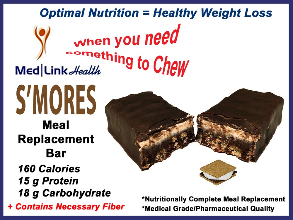 S’MORES BAR Weight Loss | 6 Boxes | SIMILAR TO Optifast® 800