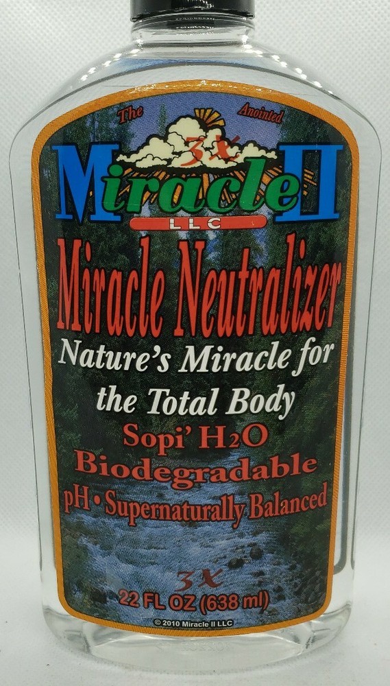 Miracle II Neutralizer Liquid 3X Strength, 22 fl. oz. – SALE PRICE!!!