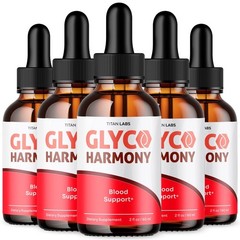 (5 Pack) Glyco Harmony Blood Support Drops Vitamin Supplement 150 Servings
