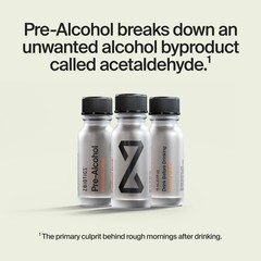 ZBiotics — Feel Better After Drinking, Wake Up Refreshed, ScienceBacked, Pate…