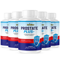 Prostate Plus+ – Support Supplement for Men – Urinary & Bladder Health-5 Bottles