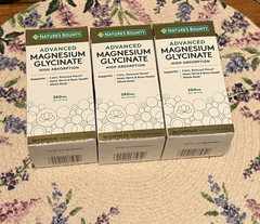 Nature’s Bounty Advanced Magnesium Glycinate 360mg High Absorption 90 Capsules