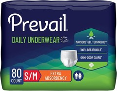 Prevail Daily Protective Underwear – Unisex Adult Incontinence Underwear – Dis