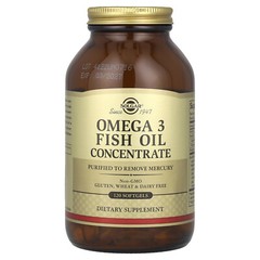 Omega 3 Fish Oil Concentrate, 120 Softgels