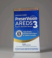 PreserVision AREDS3 Vitamin & Mineral Supplement 120 Count Soft Gels, NEW 01/028