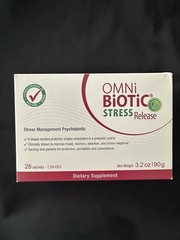OMNi-BiOTiC Stress Release Probiotic Vegan Powder 28 Sachets 3.2oz