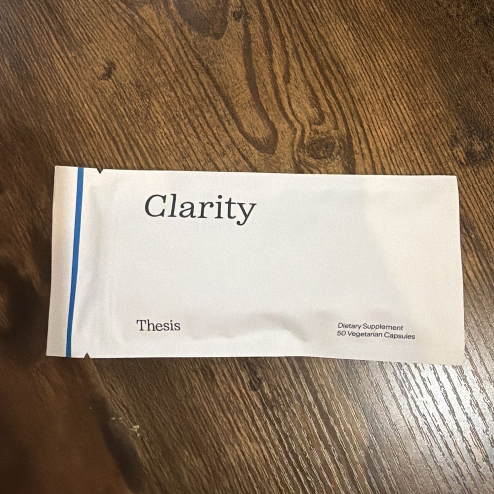 Thesis Clarity Nootropic Refill Packs. 50 Capsules