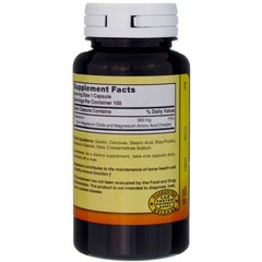 Nature’s Blend Elemental Magnesium Amino Acid Chelate Capsules, 100 Ct