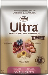 NUTRO ULTRA Adult Small Breed High Protein Natural Dry Dog Food with a Trio of P