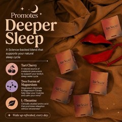 Nite Nectar Magnesium Glycinate Sleep Mocktail Powder Night Drink Mix 12 Packets