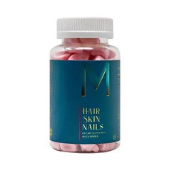 WEEM Hair Skin Nails Gummies Vegan Biotin Vitamins For Healthy Growth Pack of 1