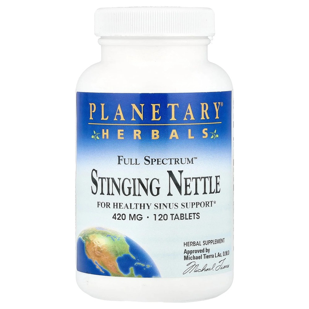 2 X Planetary Herbals, Full Spectrum� Stinging Nettle, 420 mg, 120 Tablets