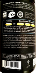 Sports Research Triple Strength Omega-3 Fish Oil, 150 Fish Softgels