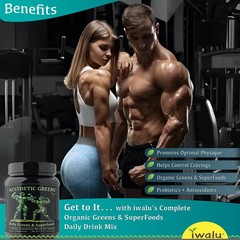 Organic Superfood Greens | Best Supplement Capsule Pill Men Women FREE SHIP