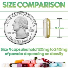Capsules Express Size 4 Gold Empty Gelatin Capsules Kosher Gel Caps Pills Kosher