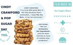 The YES Bar – Dark Chocolate Chip – Plant Based Protein, 24 Count (Pack of 1)